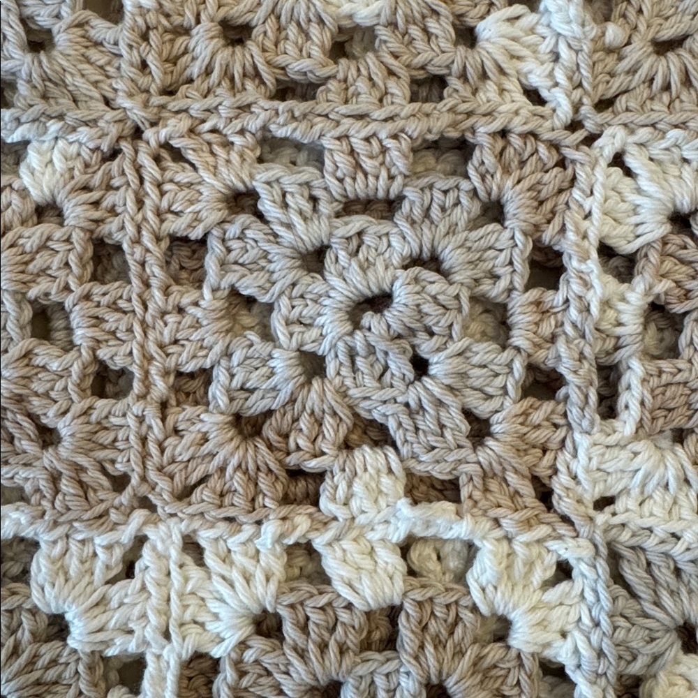 HAND CRAFTED Granny Square Crochet Patchwork Tank Top, see measurements - Picture 2 of 10